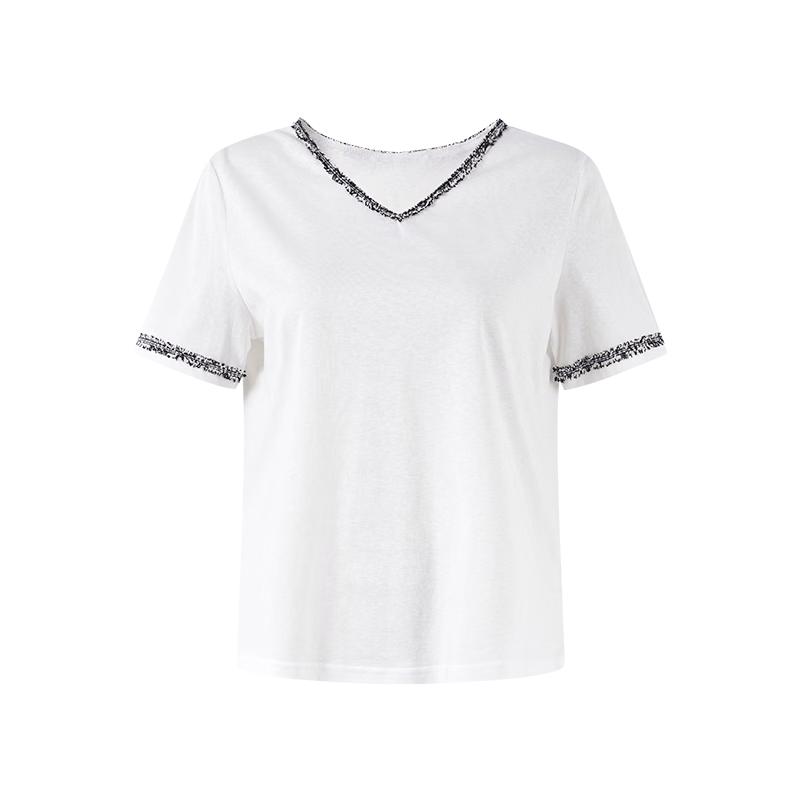 Chic V-Neck Summer T-Shirt for Women XL
Chic V-Neck Summer T-Shirt for Women XL