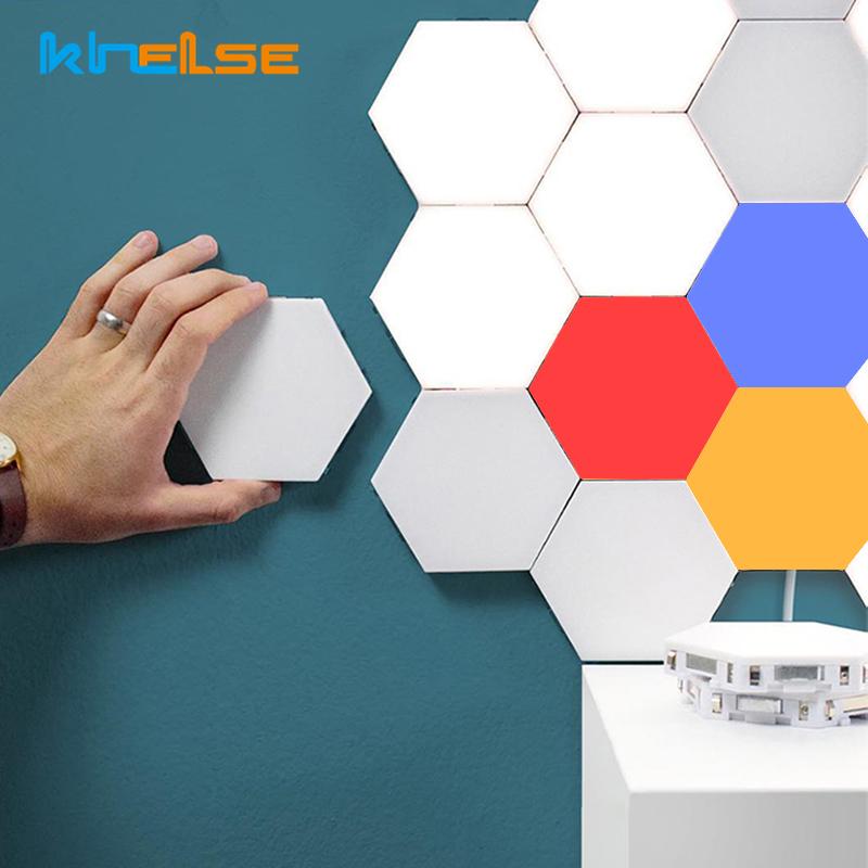 Светодиодный настенный светильник Quantum Hexagon с модульной панелью дистанционного управления Honeycomb, сенсорные лампы для спальни, магнитное настенное освещение Helios
Светодиодный настенный светильник Quantum Hexagon с модульной панелью дистанционного управления Honeycomb, сенсорные лампы для спальни, магнитное настенное освещение Helios