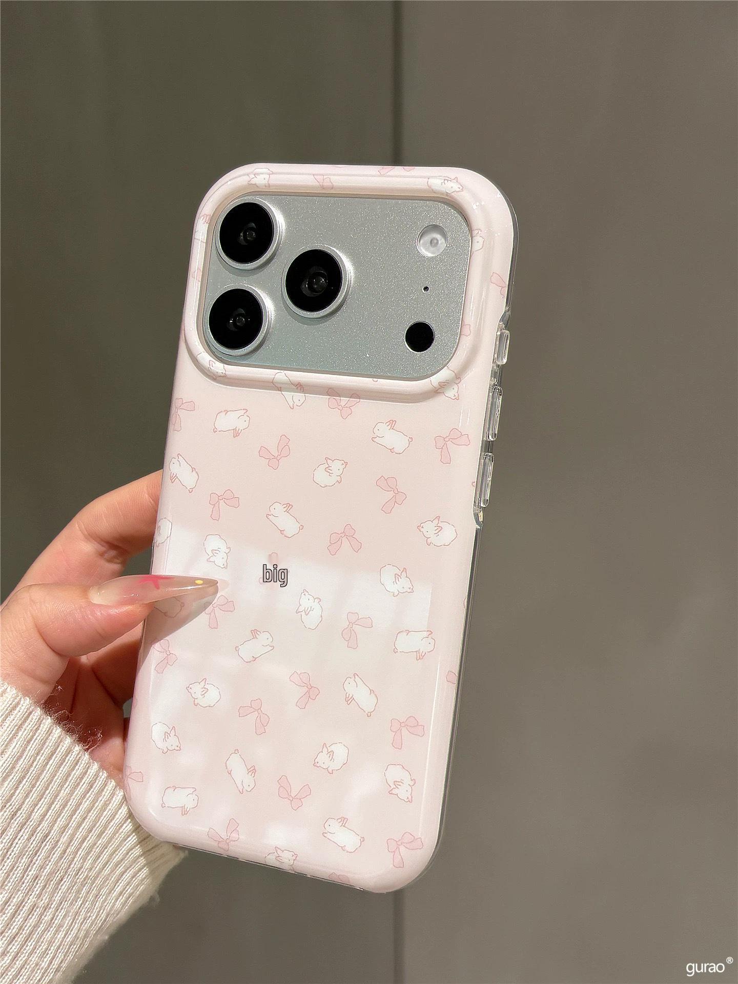 Cute Rabbit Bow iPhone 16 Case for Apple 15/14 Pro Max - Frosted, Anti-Drop, Girly iPhone 13/14
Cute Rabbit Bow iPhone 16 Case for Apple 15/14 Pro Max - Frosted, Anti-Drop, Girly iPhone 13/14