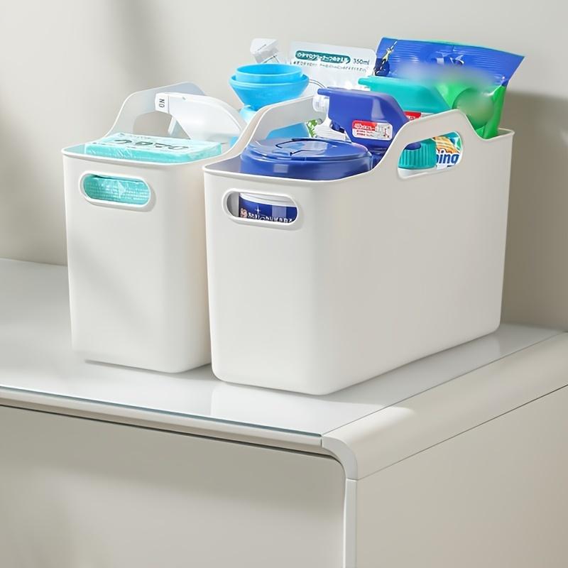 Storage Basket Large Capacity Smooth Edge Sundries Container With Handle Burr-Free SMakeup Organizer Case Desktop Storage Box
Storage Basket Large Capacity Smooth Edge Sundries Container With Handle Burr-Free SMakeup Organizer Case Desktop Storage Box