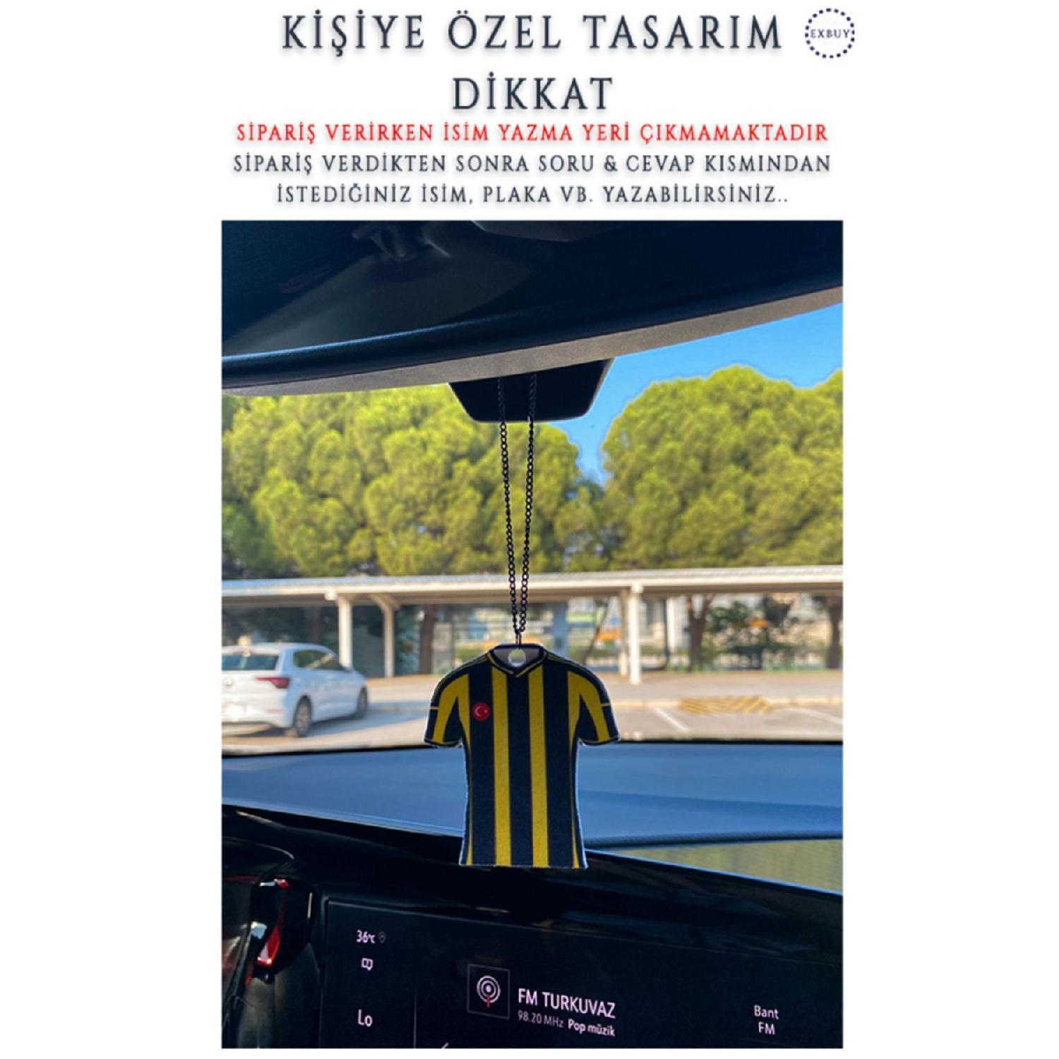 Personalized Yellow Navy Blue Football Jersey With Name And Number Written Car Rearview Mirror Decoration Auto Accessory
Personalized Yellow Navy Blue Football Jersey With Name And Number Written Car Rearview Mirror Decoration Auto Accessory
