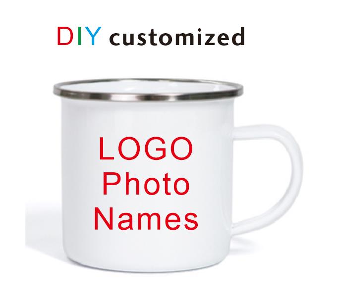 Personalized Enamel Mug with LOGO Name Letter POD Customized Coffee Cups Outdoor Travel Camping Container Gifts for Mather s Day 350ml срібний
Personalized Enamel Mug with LOGO Name Letter POD Customized Coffee Cups Outdoor Travel Camping Container Gifts for Mather s Day 350ml срібний