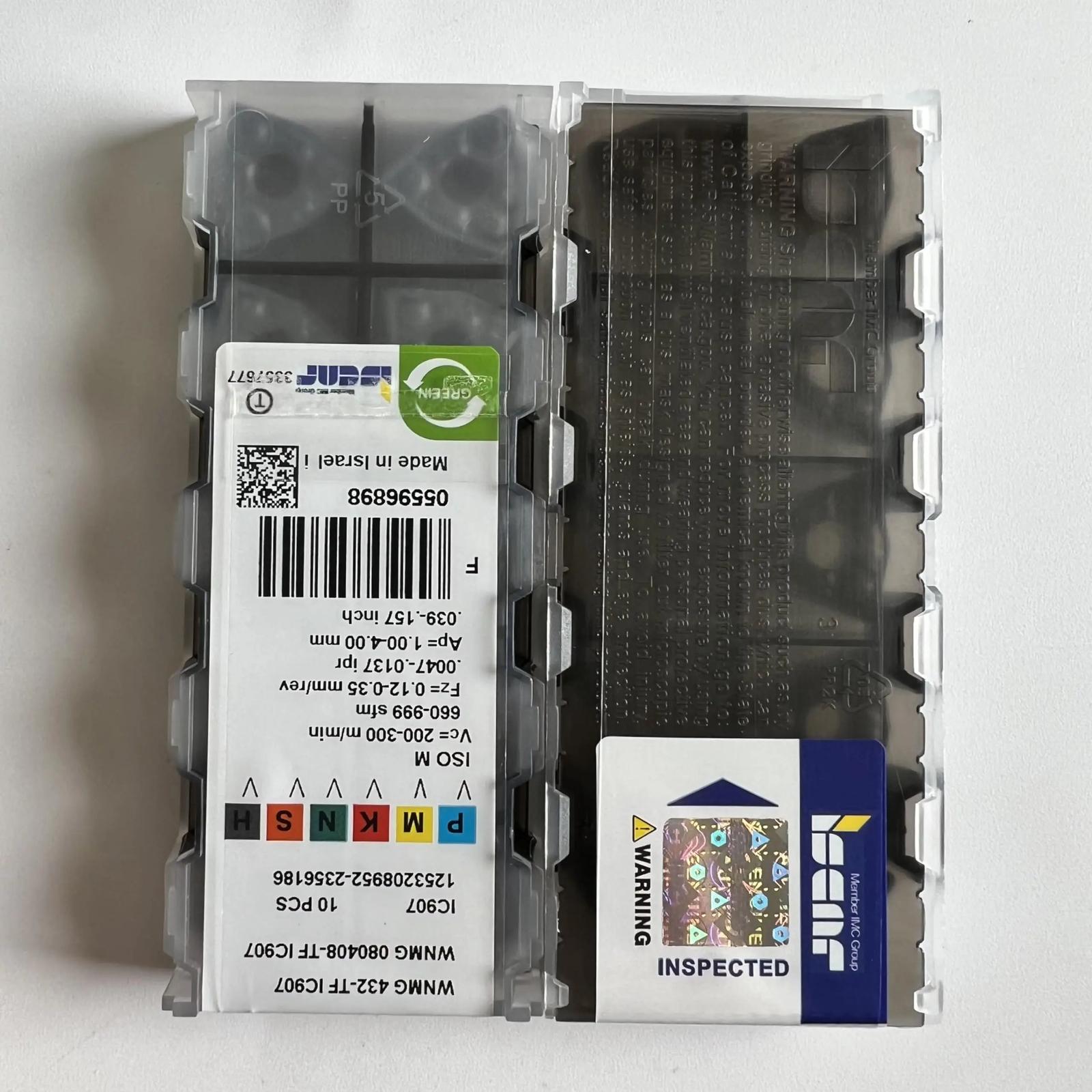 ISCAR / WNMG080408-TF IC907 /Industrial indexable Carbide Inserts 10 PCS
ISCAR / WNMG080408-TF IC907 /Industrial indexable Carbide Inserts 10 PCS