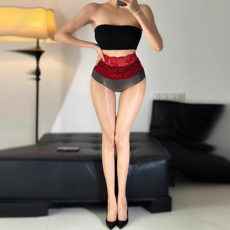 Sexy Women Lace Waist Patchwork Tights 0.01D Ultra-Thin Shiny Elastic Silky Pantyhose Bare Legs Anti-Hook Clubwear Ootd Fashion 45-70kg
Sexy Women Lace Waist Patchwork Tights 0.01D Ultra-Thin Shiny Elastic Silky Pantyhose Bare Legs Anti-Hook Clubwear Ootd Fashion 45-70kg