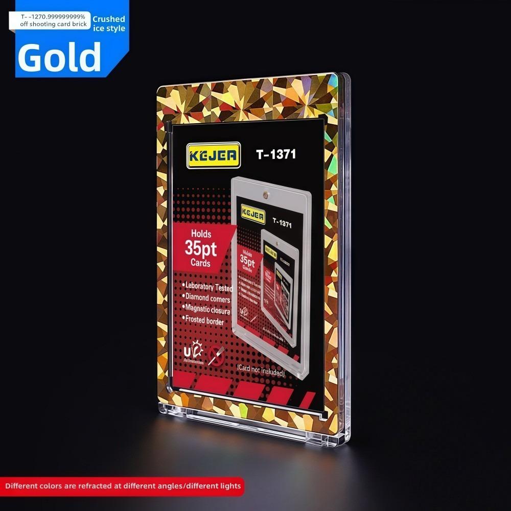 Transparent 35PT Graded Card Case UV Protection Removable Collectible Card Box Sturdy Colorful Trading Card Protection Box золотой
Transparent 35PT Graded Card Case UV Protection Removable Collectible Card Box Sturdy Colorful Trading Card Protection Box золотой