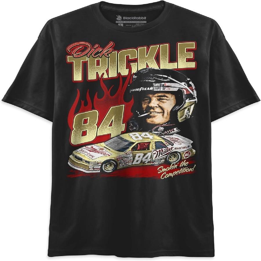 Футболка унісекс класична ретро вінтажна 80-х років з принтом гонщика Діка Трікла 84 XXXXXL чорний
Футболка унісекс класична ретро вінтажна 80-х років з принтом гонщика Діка Трікла 84 XXXXXL чорний