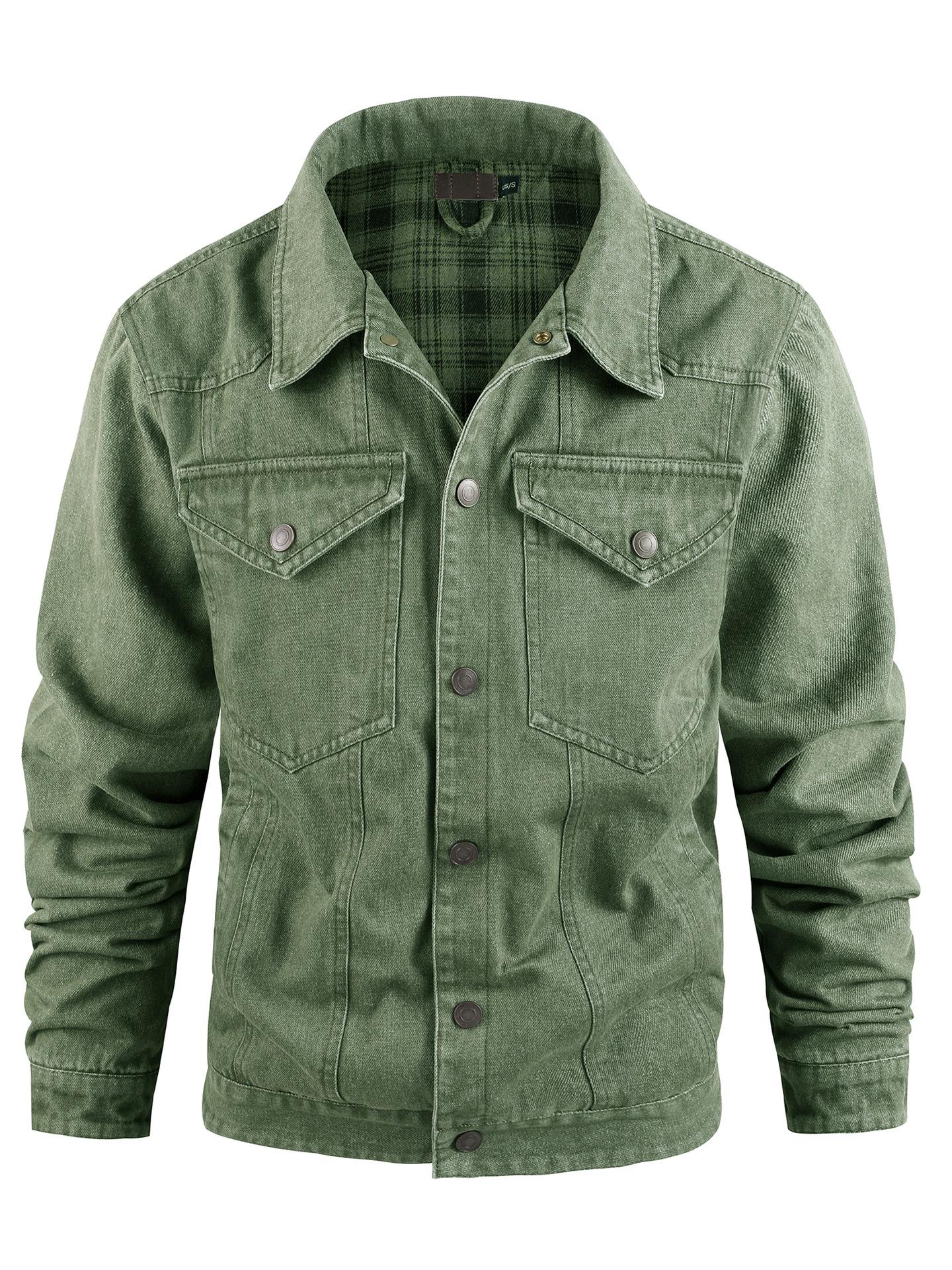 Men s Plus Size Western Plaid Flannel Trucker Jacket S зелений
Men s Plus Size Western Plaid Flannel Trucker Jacket S зелений