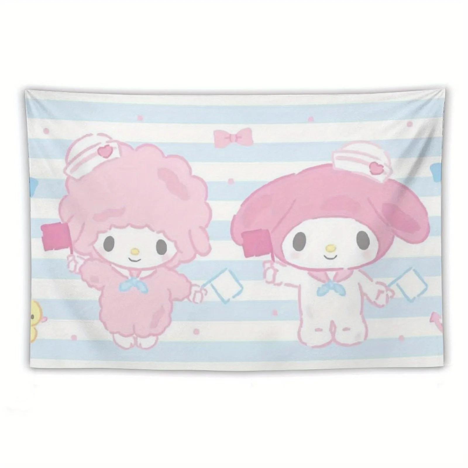 Sanrio Melody and Sweetheart Piano Printed Tapestry Cartoon Theme Bedroom Decoration Suitable for Dormitory Home Decoration 74x94cm(29x37in)
Sanrio Melody and Sweetheart Piano Printed Tapestry Cartoon Theme Bedroom Decoration Suitable for Dormitory Home Decoration 74x94cm(29x37in)
