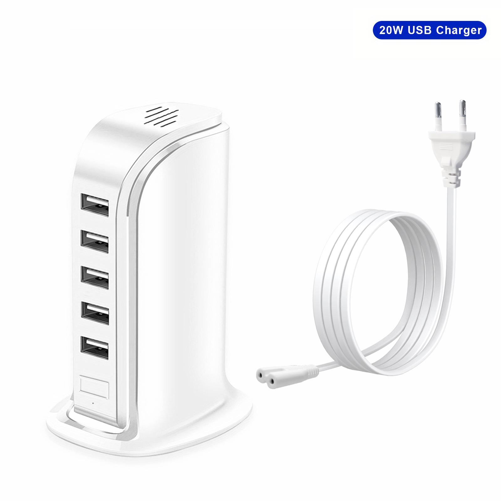 Зарядная станция для нескольких устройств 20 Вт, настенный зарядный блок с 5 портами USB, USB-концентратор для зарядки Smart IC, для домашнего офиса, кемпинга EU-20WSailboat-White1
Зарядная станция для нескольких устройств 20 Вт, настенный зарядный блок с 5 портами USB, USB-концентратор для зарядки Smart IC, для домашнего офиса, кемпинга EU-20WSailboat-White1