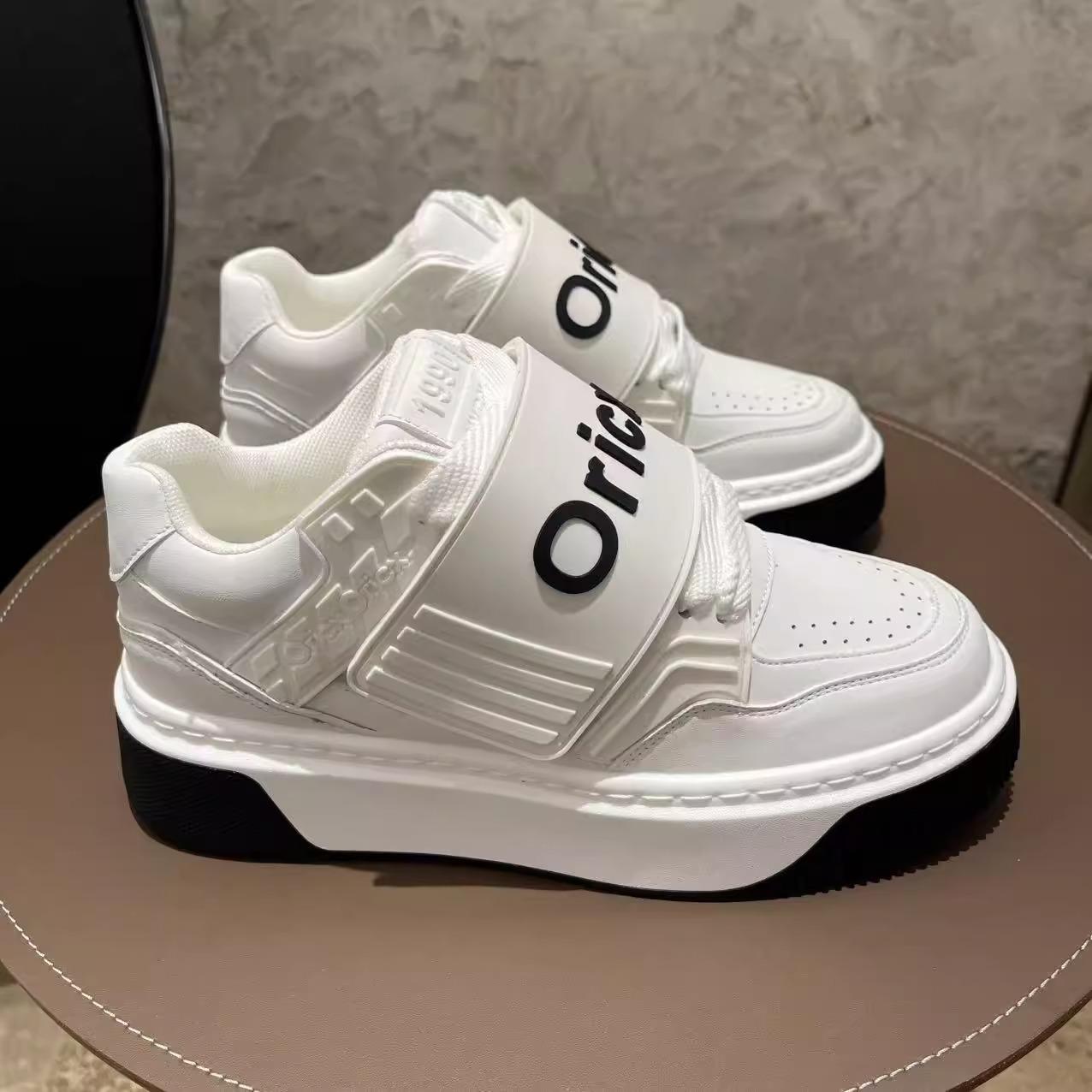 2025 Men s Casual Skate Shoes: Height-Boosting, Thick-Sole, Velcro, White Fashion Sneakers 40 білий
2025 Men s Casual Skate Shoes: Height-Boosting, Thick-Sole, Velcro, White Fashion Sneakers 40 білий