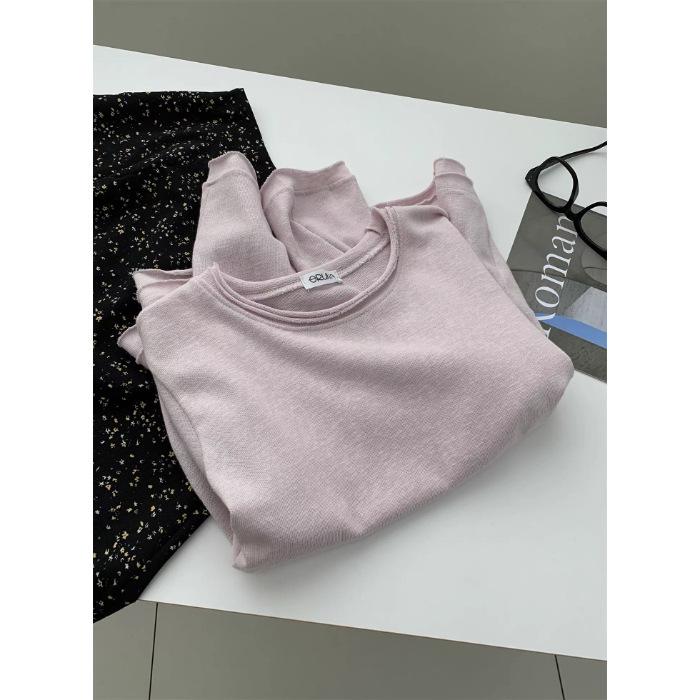 Lotus Root Pink Plus Size Long Sleeve Cotton T-Shirt for Women - Autumn Loose Fit 4XL (up to 240 jin) рожевий
Lotus Root Pink Plus Size Long Sleeve Cotton T-Shirt for Women - Autumn Loose Fit 4XL (up to 240 jin) рожевий