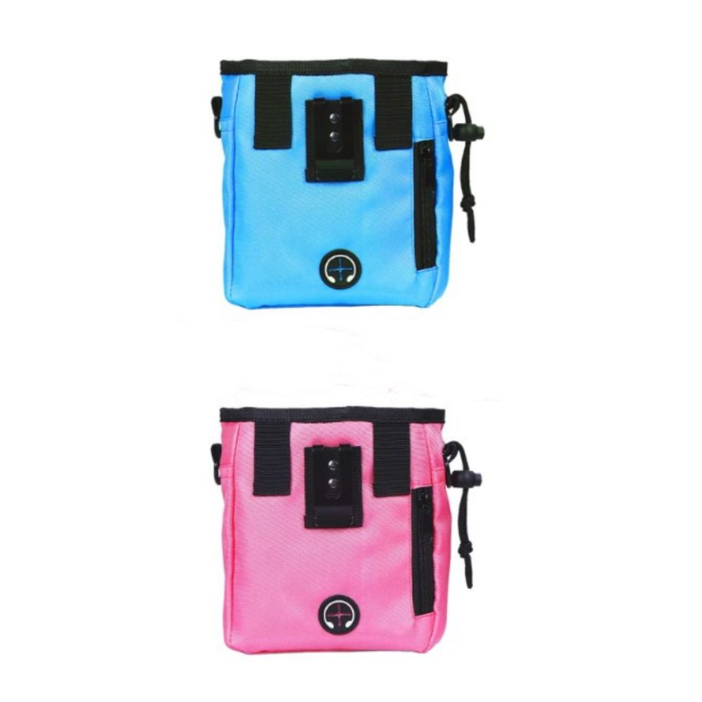 Синий/розовый лакомство для щенка, большое место для хранения, сумка для прогулок с собакой, сумка для лакомства для собак, тренировка ловкости, сумка для прогулок