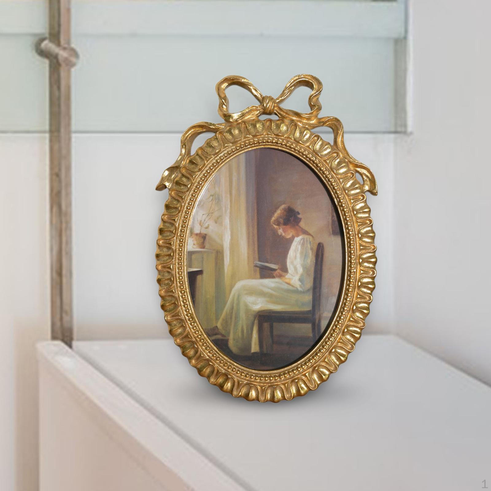 Овальная фоторамка 10x6,9 дюймов, минималистский дизайн для современного декора Golden
Овальная фоторамка 10x6,9 дюймов, минималистский дизайн для современного декора Golden