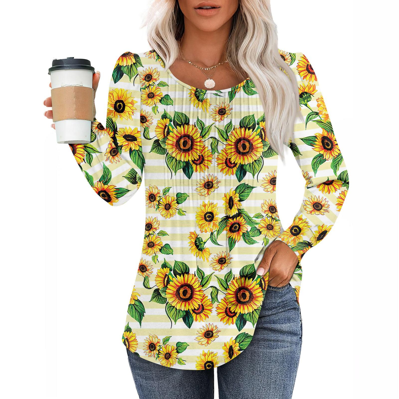 Женская повседневная модная плиссированная рубашка с длинным рукавом и круглым вырезом, повседневные топы XXL
Женская повседневная модная плиссированная рубашка с длинным рукавом и круглым вырезом, повседневные топы XXL