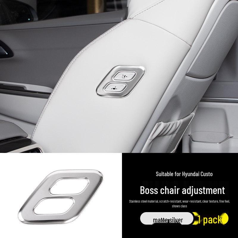 Hyundai Santa Fe Stainless Steel Glass Lift Switch Trim Accessories
Hyundai Santa Fe Stainless Steel Glass Lift Switch Trim Accessories