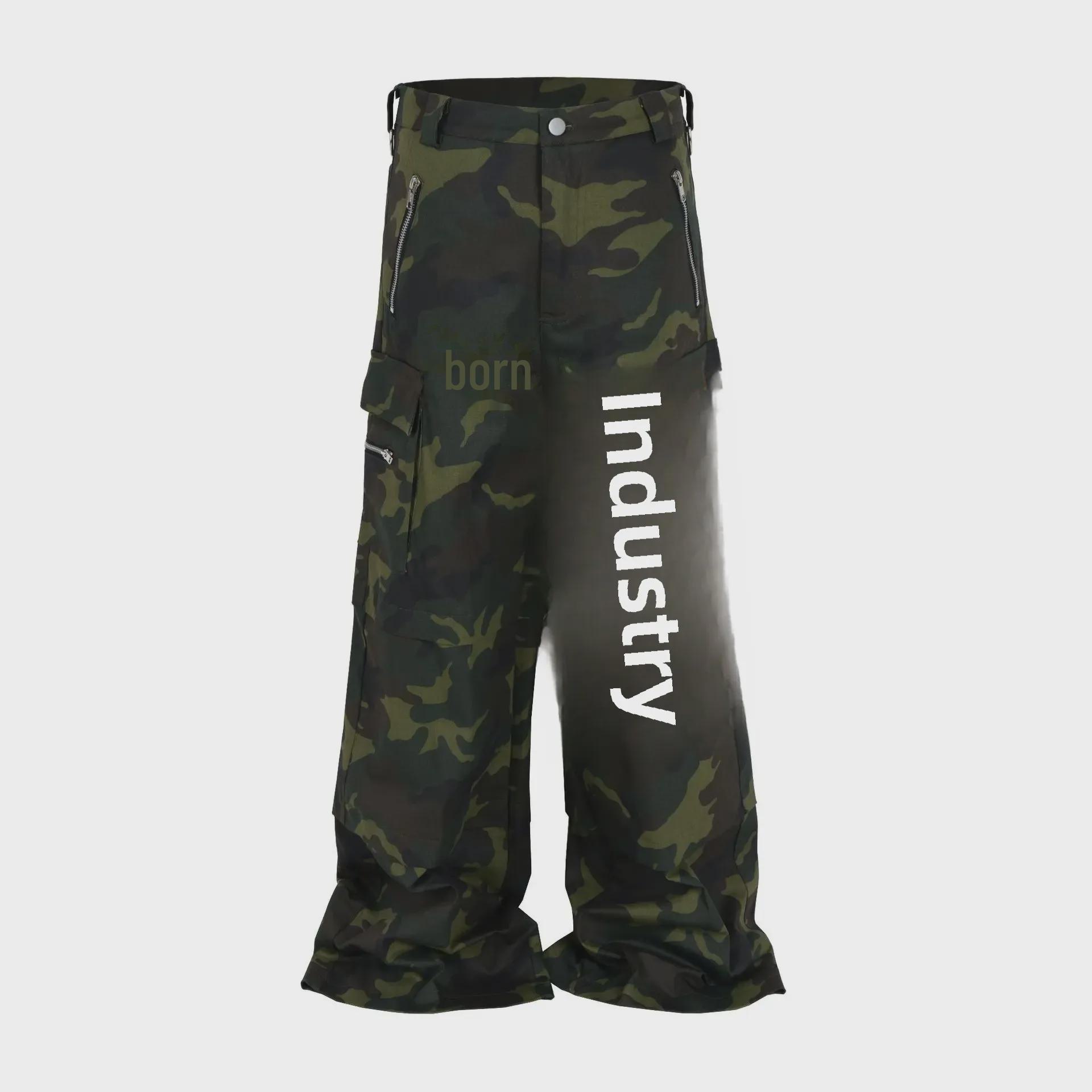 Unisex Camouflage Multi-Pocket Wide-Leg Overalls - Trendy Casual Pants for Men & Women Size M
Unisex Camouflage Multi-Pocket Wide-Leg Overalls - Trendy Casual Pants for Men & Women Size M