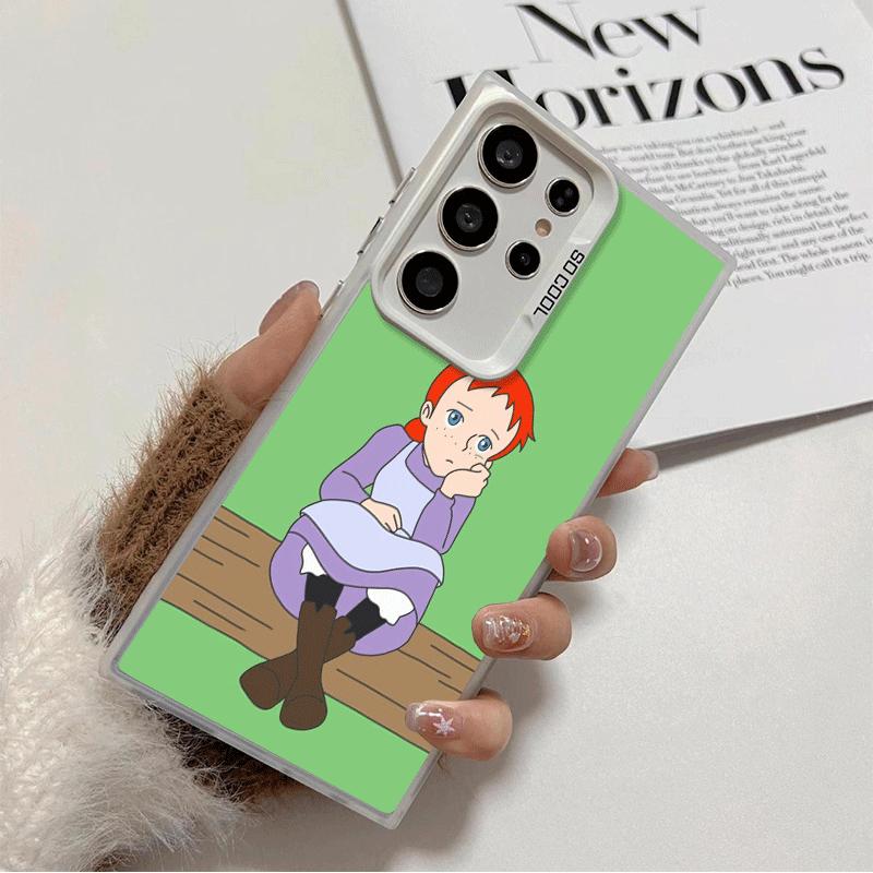 Anne Of Green Gables Shirley Soft Phone Case for Samsung Galaxy S24 S25 FE S26 Edge S23 Ultra S22 Plus S21 + Shockproof Cover Ba Samsung S21 Plus
Anne Of Green Gables Shirley Soft Phone Case for Samsung Galaxy S24 S25 FE S26 Edge S23 Ultra S22 Plus S21 + Shockproof Cover Ba Samsung S21 Plus
