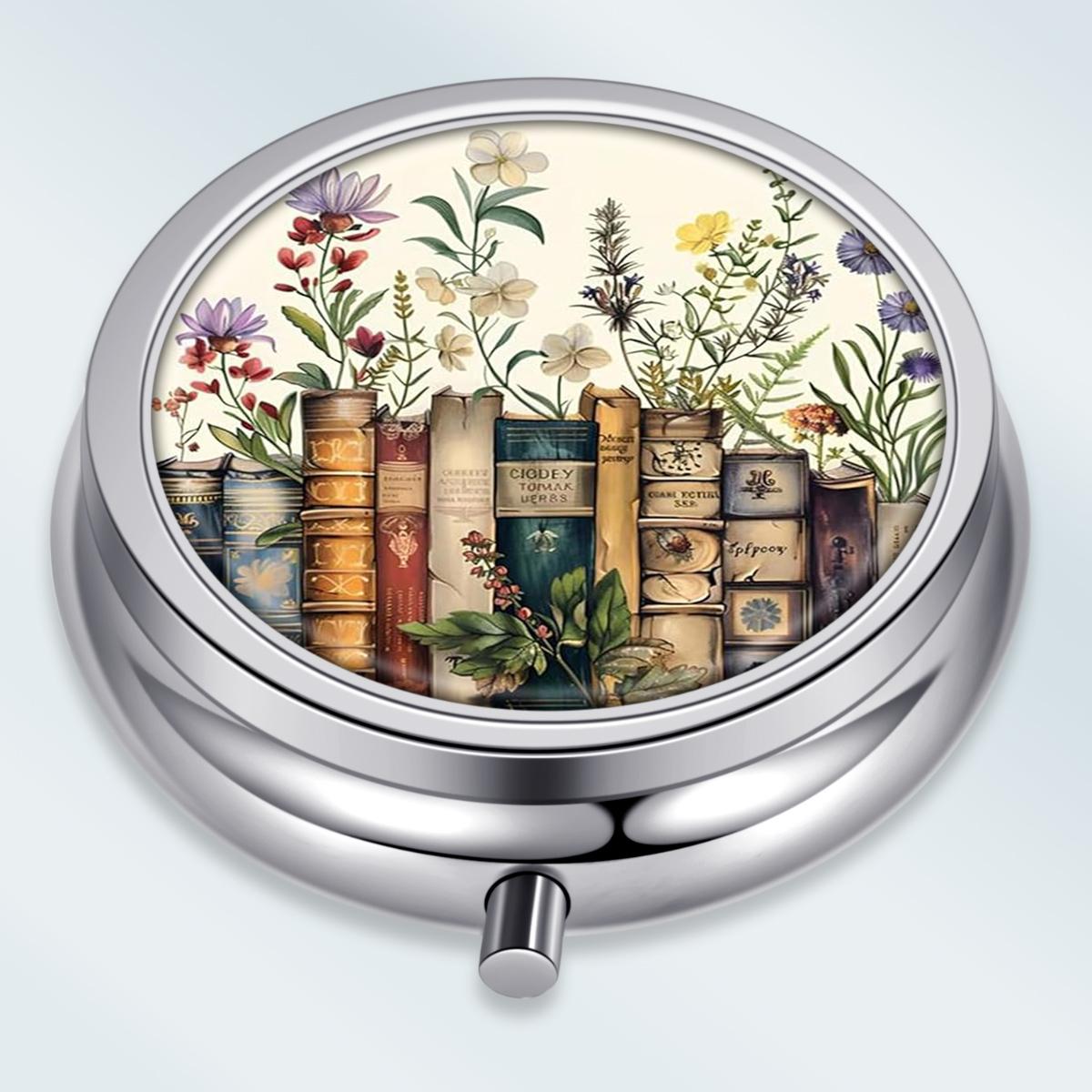 Portable Pill Box with 3 Compartments, Mini Metal Medicine Organizer Case, Cute Printed Pill Container for Vitamins, Pills, Jewelry, Travel, Daily Use разноцветный
Portable Pill Box with 3 Compartments, Mini Metal Medicine Organizer Case, Cute Printed Pill Container for Vitamins, Pills, Jewelry, Travel, Daily Use разноцветный