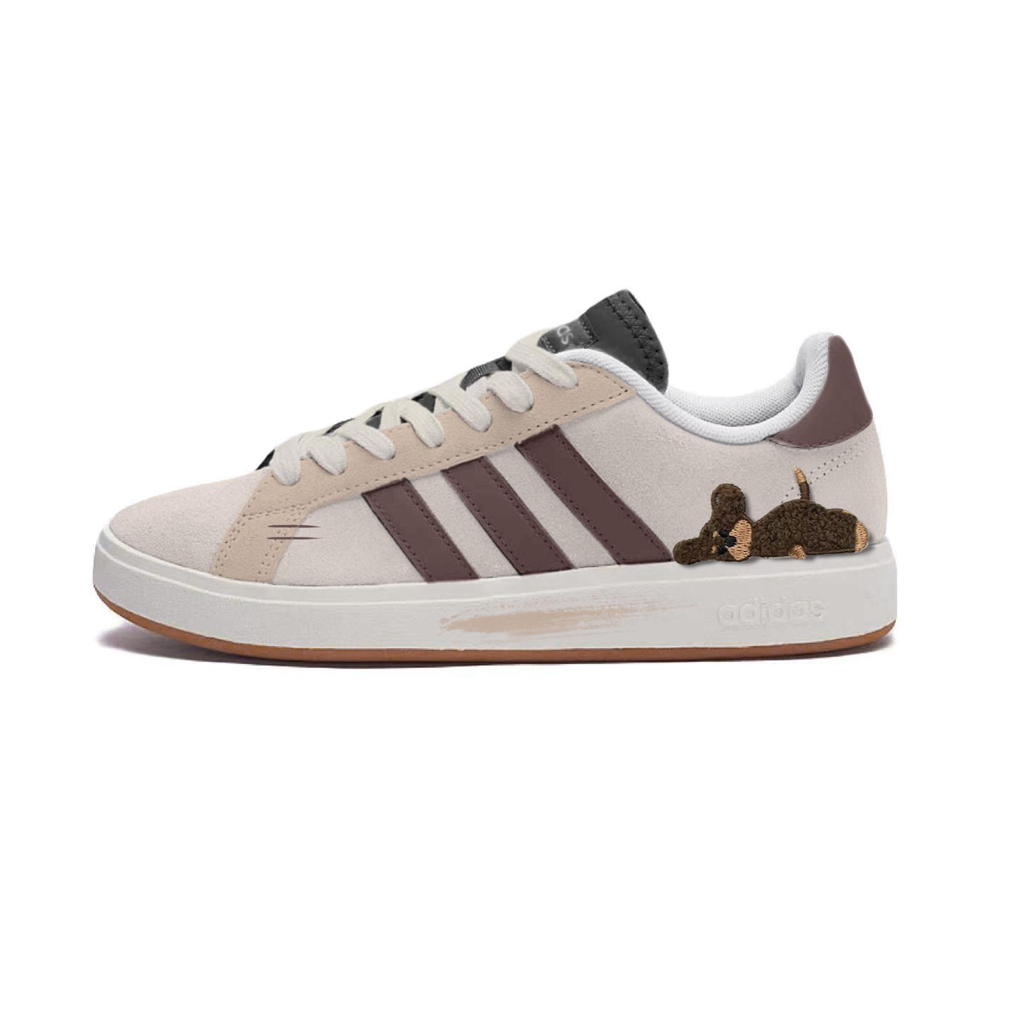 Adidas Grand Court Base 00s Cocoa Hazelnut Synthetic Leather, Split Cow Leather Abrasion Resistant Low top JP6335(Team392-) 38
Adidas Grand Court Base 00s Cocoa Hazelnut Synthetic Leather, Split Cow Leather Abrasion Resistant Low top JP6335(Team392-) 38