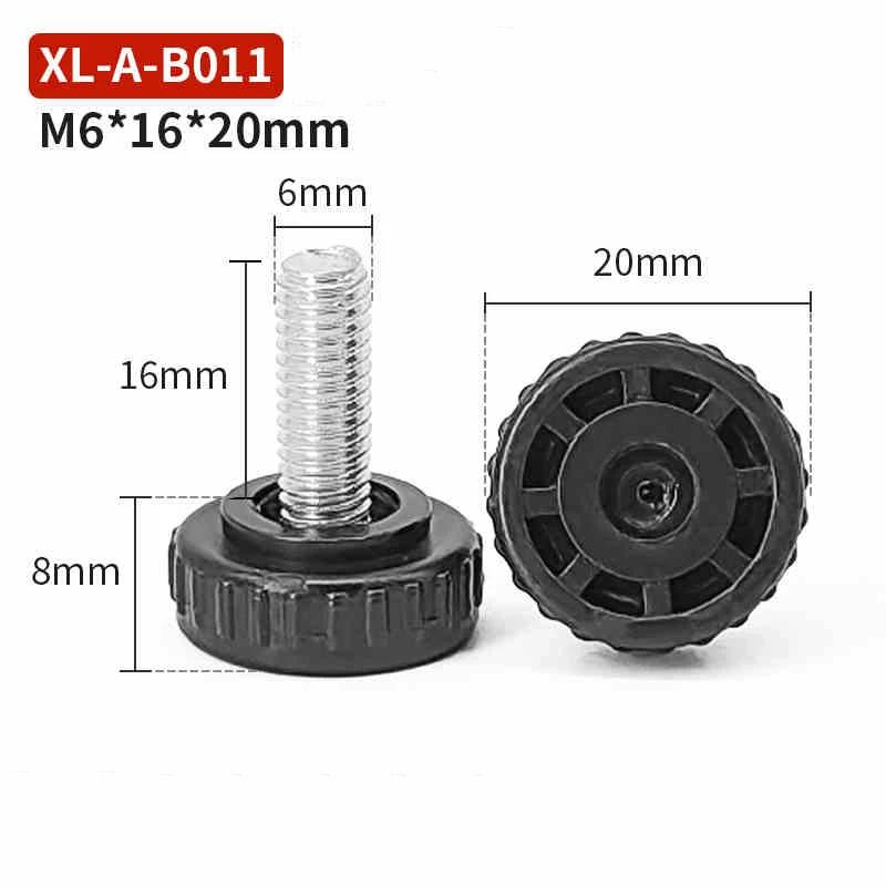 2/16Pcs Plastic Adjustable Feet Pad With Screw M6 M8 M10 Table Chair Balck Leveling Foot Pad Furniture Leg Anti-shock Protection 2Pcs
2/16Pcs Plastic Adjustable Feet Pad With Screw M6 M8 M10 Table Chair Balck Leveling Foot Pad Furniture Leg Anti-shock Protection 2Pcs
