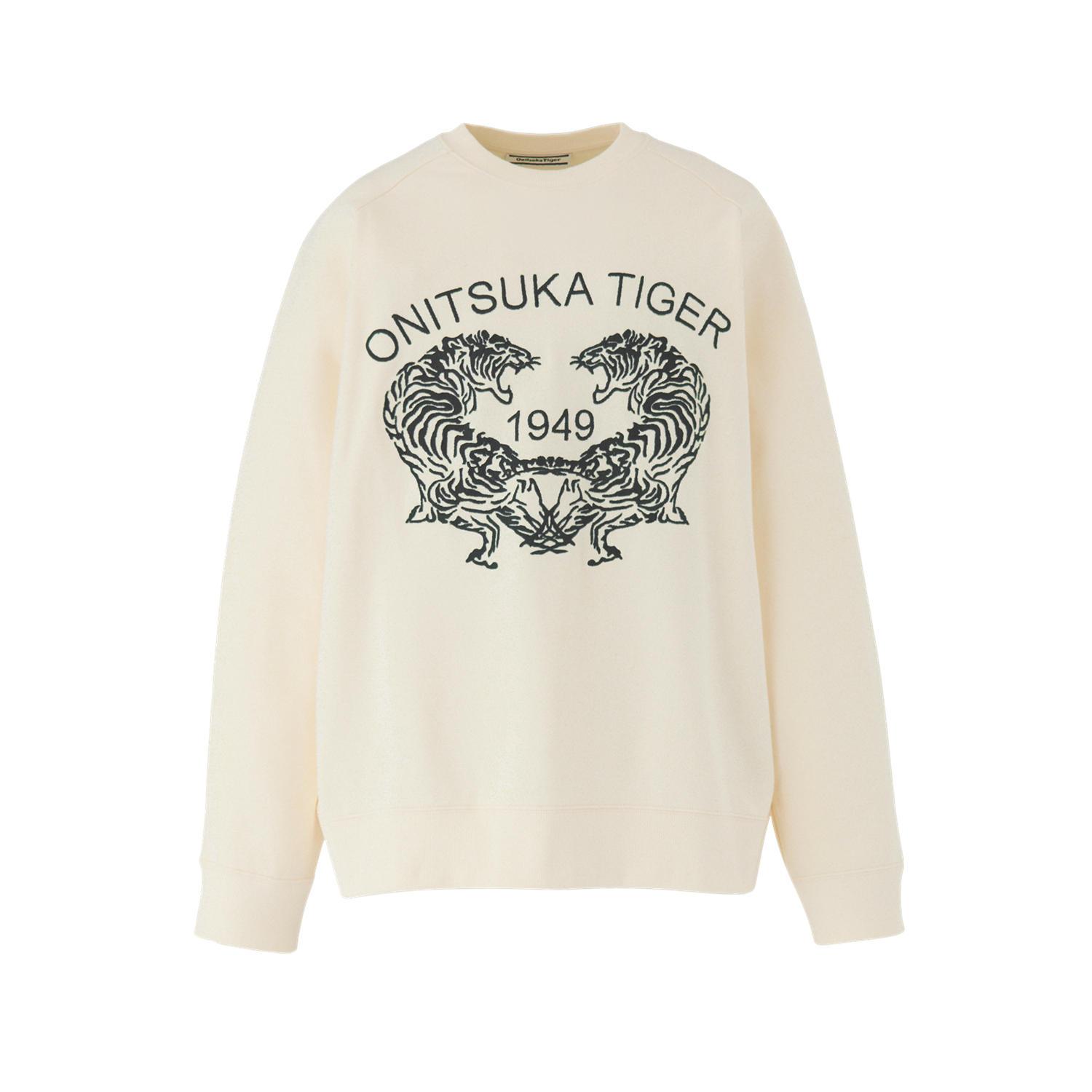 Onitsuka Tiger Sweat Top Fashion Round Neck Pullover Long Sleeve Sweatshirt Unisex tops Off-White 2183B497-700 M
Onitsuka Tiger Sweat Top Fashion Round Neck Pullover Long Sleeve Sweatshirt Unisex tops Off-White 2183B497-700 M