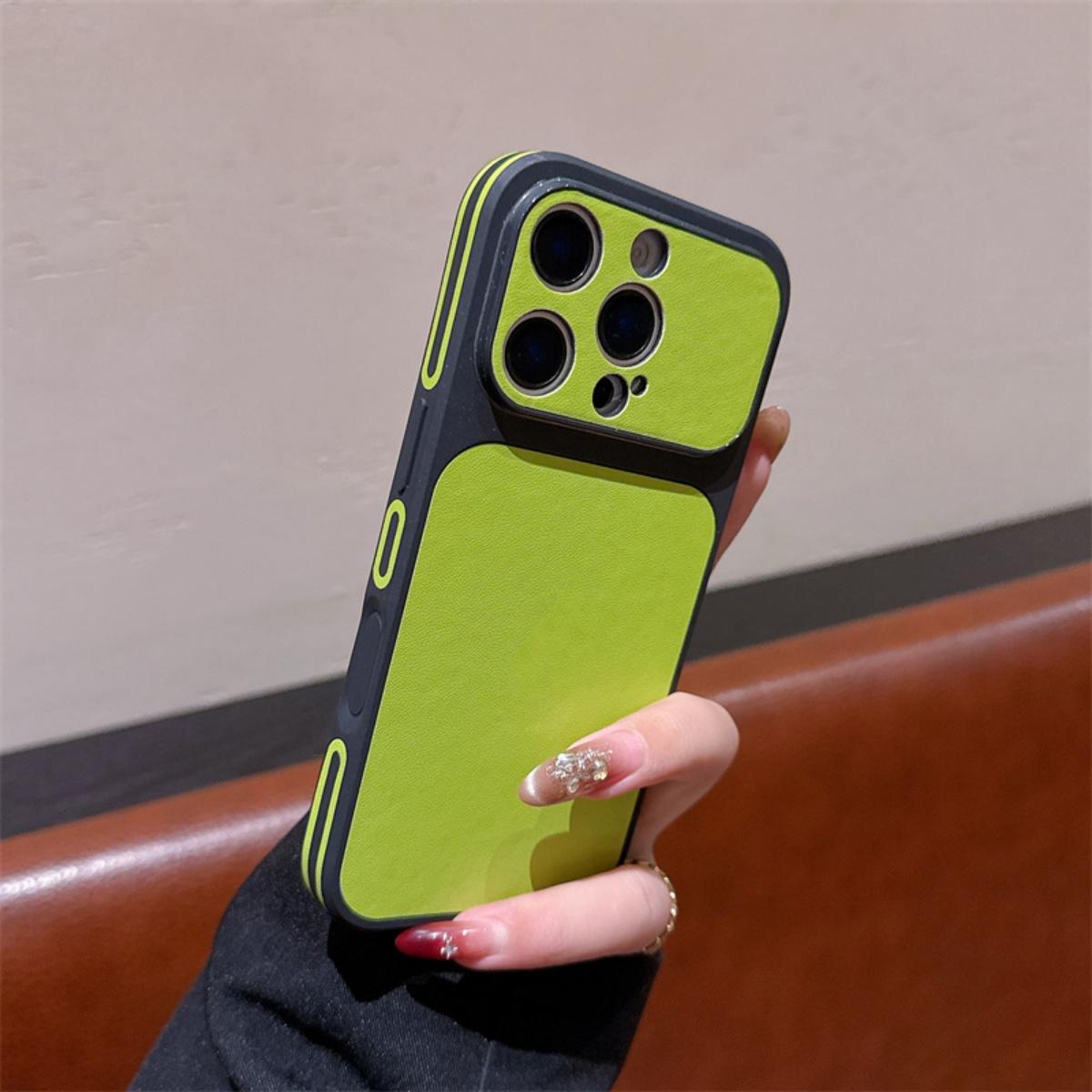 Side Plain Leather Solid Color Phone Case For iPhone 17 16 15 14 13 Pro Max Large Window Matte Shockproof Bumper Cover iPhone 13
Side Plain Leather Solid Color Phone Case For iPhone 17 16 15 14 13 Pro Max Large Window Matte Shockproof Bumper Cover iPhone 13