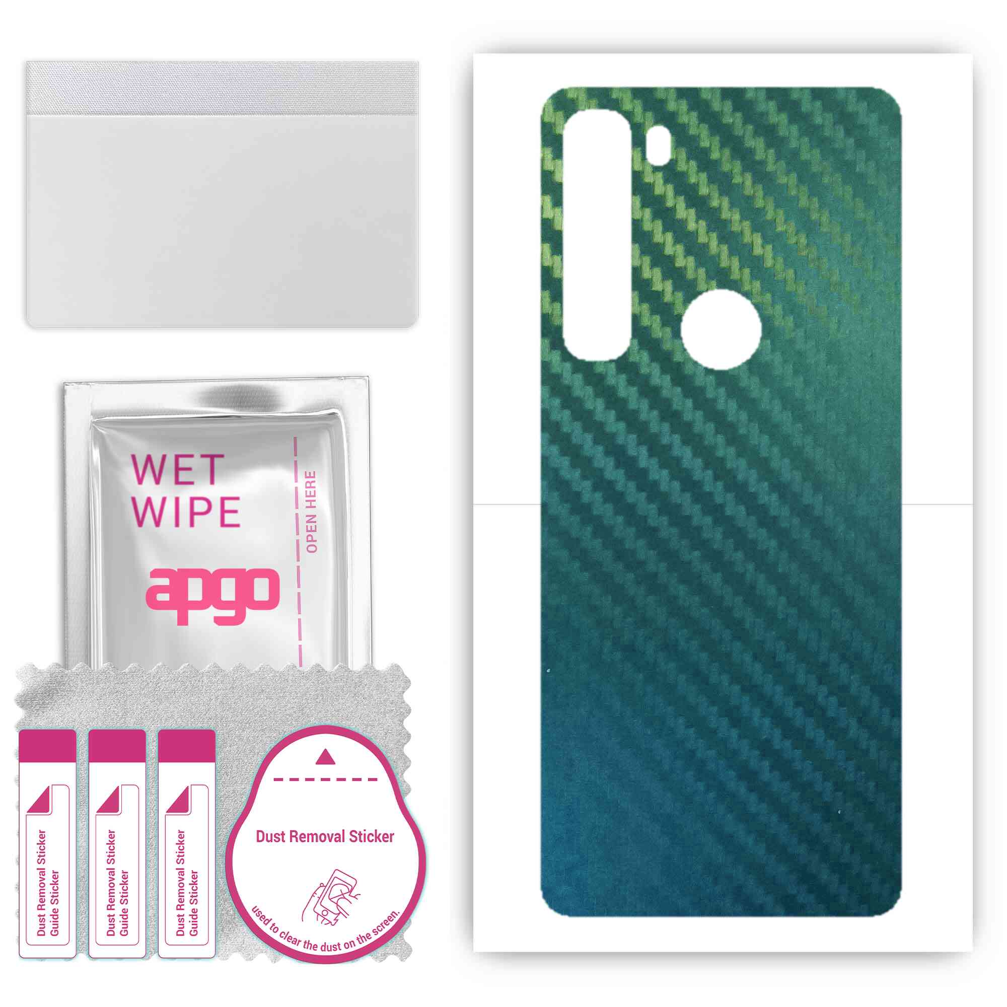 apgo Protective Skin Sticker for the back compatible with Motorola Edge, Wrap Film, Foil, Vinyl - Pattern Carbon Chameleon CAKA1
apgo Protective Skin Sticker for the back compatible with Motorola Edge, Wrap Film, Foil, Vinyl - Pattern Carbon Chameleon CAKA1