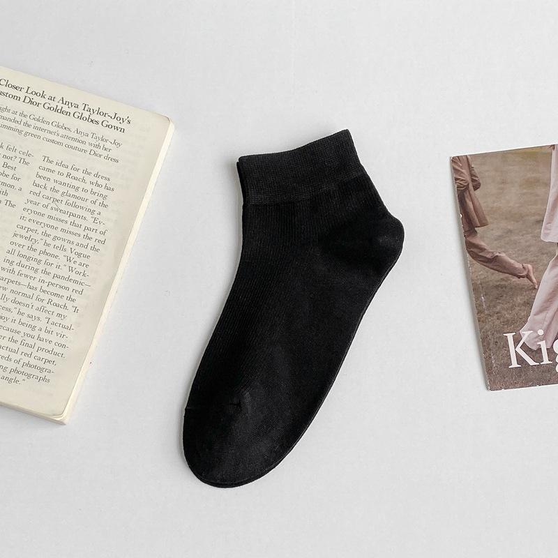 Socks Men S Combed Cotton Socks Men S Sweat-Absorbing Breathable Versatile Boat Socks Men S Socks One size fits all чорний
Socks Men S Combed Cotton Socks Men S Sweat-Absorbing Breathable Versatile Boat Socks Men S Socks One size fits all чорний