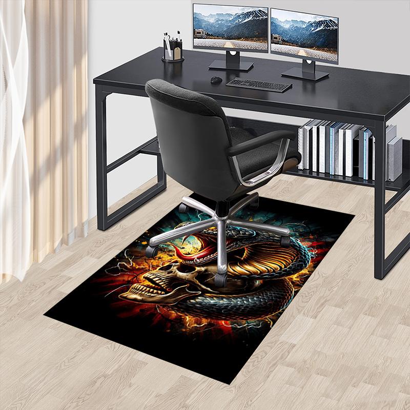 Snake Office Carpet Chair Mat Large Size Desk Protector for Home Decor, Office Flooring Gift, Suitable for Bedroom, Living Room & Various Rooms 60cm by 90cm
Snake Office Carpet Chair Mat Large Size Desk Protector for Home Decor, Office Flooring Gift, Suitable for Bedroom, Living Room & Various Rooms 60cm by 90cm