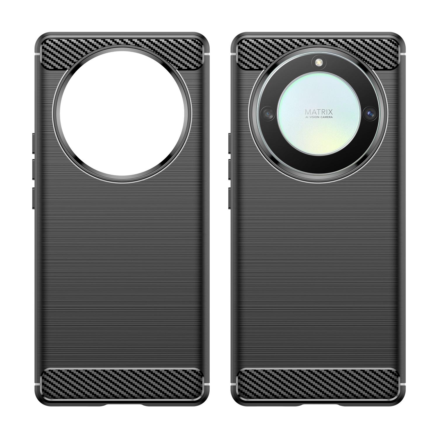 For Honor Magic5 Lite 5G/X40 5G/X9a 5G Phone Case,Carbon Fiber Texture Brushed TPU Protective Cover Black
For Honor Magic5 Lite 5G/X40 5G/X9a 5G Phone Case,Carbon Fiber Texture Brushed TPU Protective Cover Black