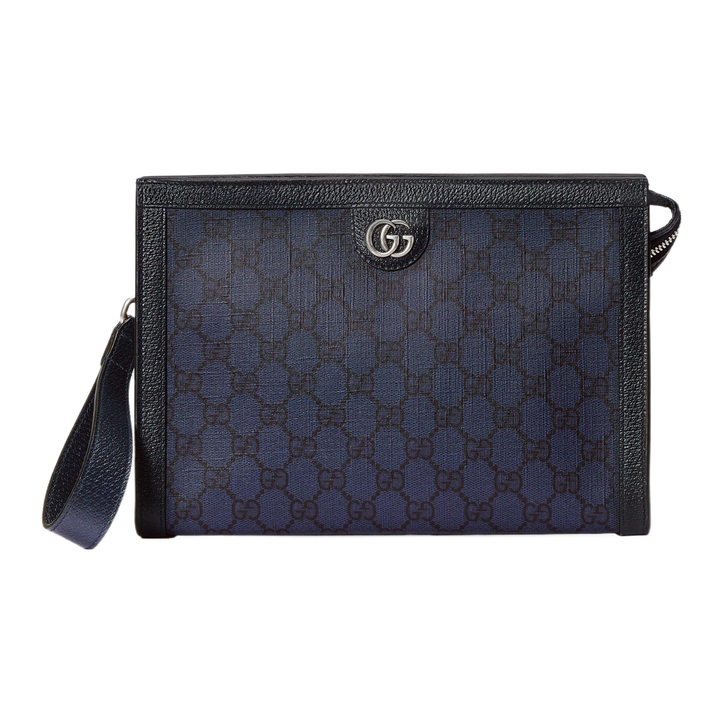 Gucci Ophidia Palladium Hardware Vintage Logo Double G Canvas And Leather Clutch Men clutch Blue Dark-Blue 760243-UULBN-4055
Gucci Ophidia Palladium Hardware Vintage Logo Double G Canvas And Leather Clutch Men clutch Blue Dark-Blue 760243-UULBN-4055