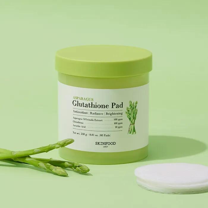 Пэды с глутатионом из спаржи 60 шт.
Пэды с глутатионом из спаржи 60 шт.