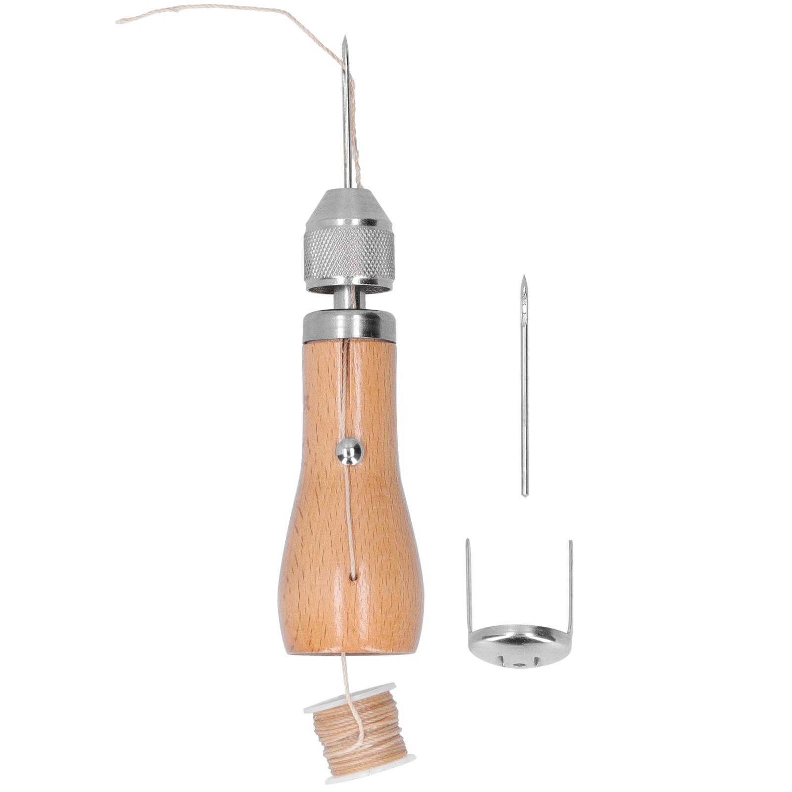 Leather Hand Sewing Awl Professional Stitcher Needles Kit for DIY Leathercraft Canvas Bags
Leather Hand Sewing Awl Professional Stitcher Needles Kit for DIY Leathercraft Canvas Bags