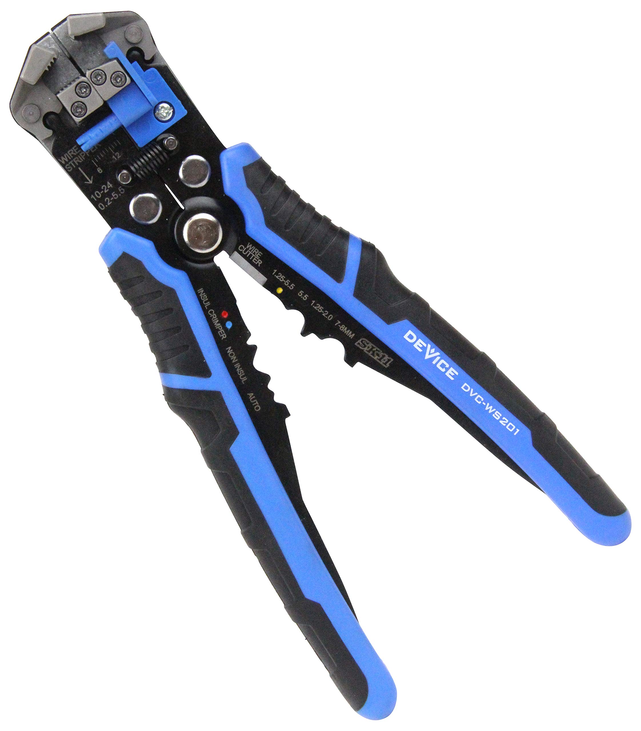 SK11 DEVICE Automatic Wire Stripper with Automatic Wire Diameter Adjustment DVC-WS201 синій
SK11 DEVICE Automatic Wire Stripper with Automatic Wire Diameter Adjustment DVC-WS201 синій