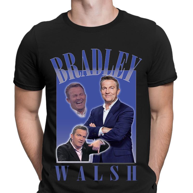 Bradley Walsh Homage Funny Tv Presenter UK Legend Icon Retro Unisex T-Shirt XL
Bradley Walsh Homage Funny Tv Presenter UK Legend Icon Retro Unisex T-Shirt XL