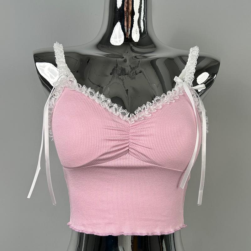 Сладкий кружевной топ в складку цвета конфет - сексуальный дизайн, открывающий грудь One Size
Сладкий кружевной топ в складку цвета конфет - сексуальный дизайн, открывающий грудь One Size