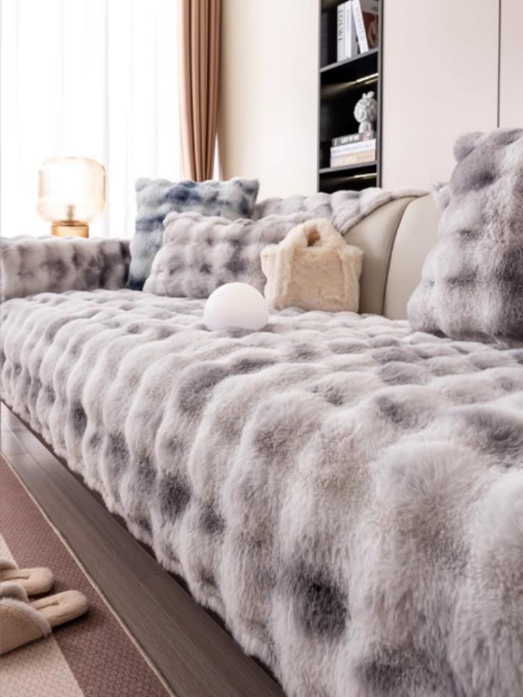 Зимний чехол из искусственного меха кролика для дивана в гостиную, утолщенный, теплый, градиентный, синий, плюшевый чехол для сиденья, спинки, подлокотника 90X90cm серый
Зимний чехол из искусственного меха кролика для дивана в гостиную, утолщенный, теплый, градиентный, синий, плюшевый чехол для сиденья, спинки, подлокотника 90X90cm серый