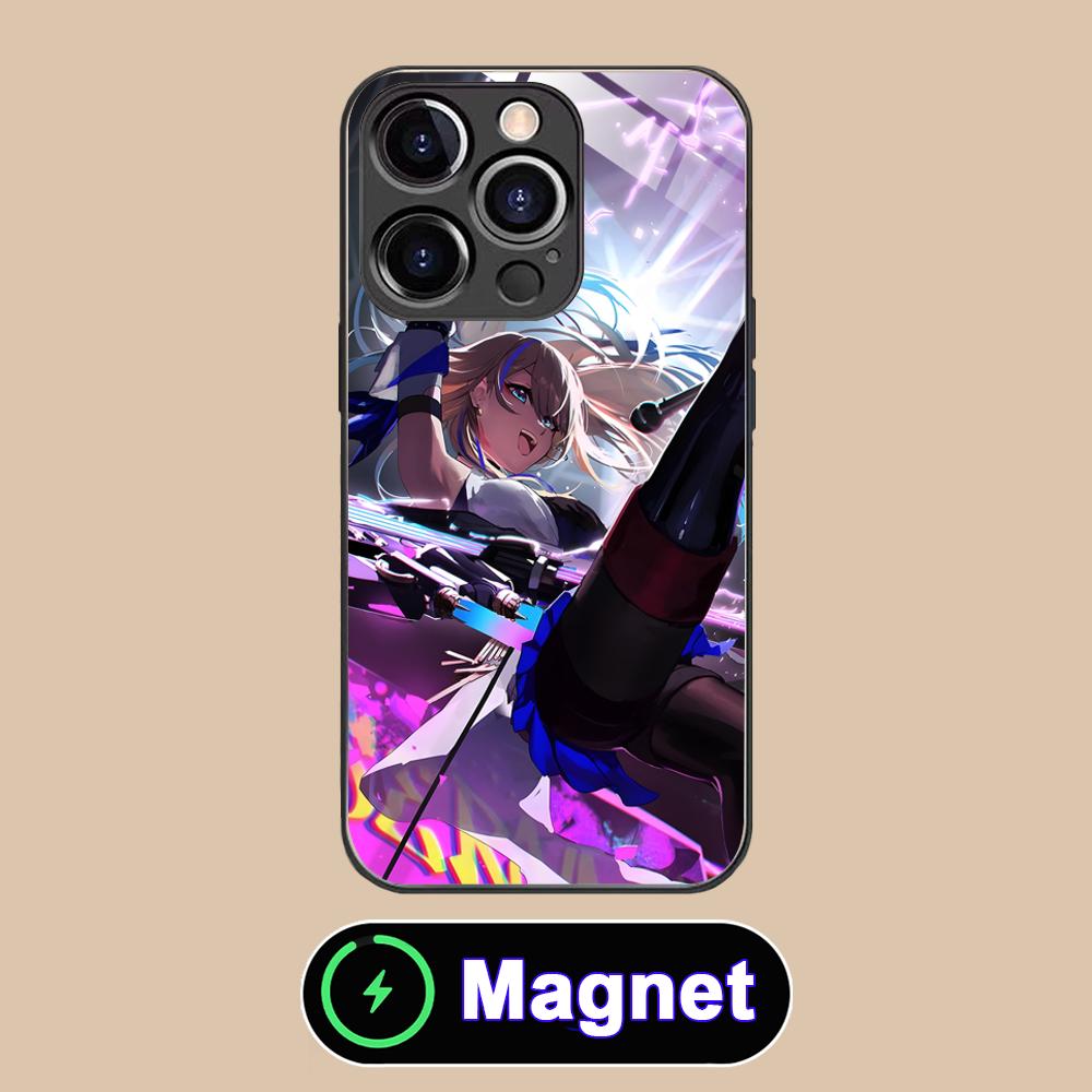 HSR Serval Glass MagSafe Mobile Phone Case for iPhone 17 16 15 14 13 12 11 Air Pro Max Plus Mini Colorful Cover iPhone 11 Pro Max
HSR Serval Glass MagSafe Mobile Phone Case for iPhone 17 16 15 14 13 12 11 Air Pro Max Plus Mini Colorful Cover iPhone 11 Pro Max