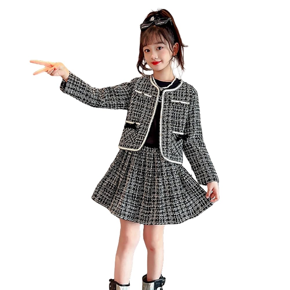 Ymgot Формальный пиджак и юбка Идеально для церемоний поступления в детский сад и школу Детский костюм для девочек, Набор, Концерты, Свадьбы, чёрный
Ymgot Формальный пиджак и юбка Идеально для церемоний поступления в детский сад и школу Детский костюм для девочек, Набор, Концерты, Свадьбы, чёрный