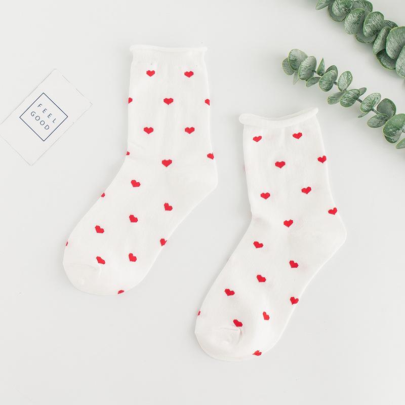 Women s Floral Heart Cotton Socks - Casual Mid-Calf, Breathable, Sweat-Absorbing, Loose Cuffs One Size
Women s Floral Heart Cotton Socks - Casual Mid-Calf, Breathable, Sweat-Absorbing, Loose Cuffs One Size
