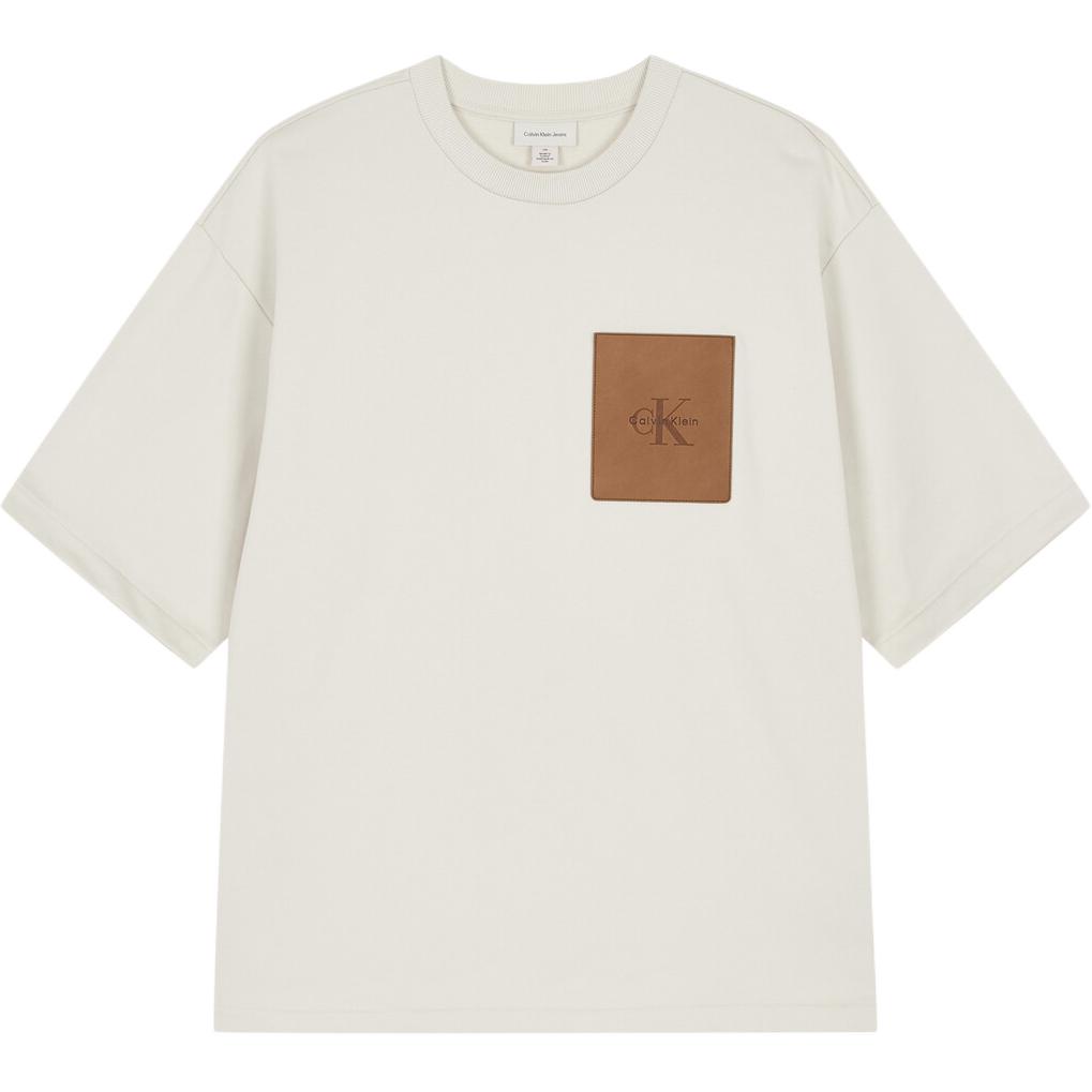 Calvin Klein Logo Round Neck Pullover Drop Shoulder Loose T-Shirt Men Tops Cream 4RB245G-CJH L
Calvin Klein Logo Round Neck Pullover Drop Shoulder Loose T-Shirt Men Tops Cream 4RB245G-CJH L