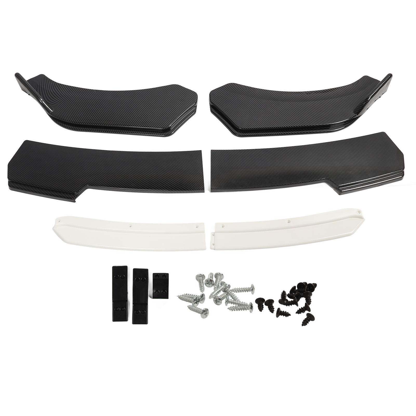 Front Bumper Splitter Carbon Fiber Style Bumper Spoiler Diffuser 170cm Length Replacement for Accord Civic White front lip
Front Bumper Splitter Carbon Fiber Style Bumper Spoiler Diffuser 170cm Length Replacement for Accord Civic White front lip