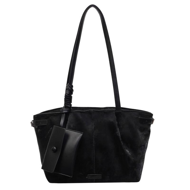 Fashi Solid PU Retro Large Capacity Sweet Shoulder Bags 2026 High Quality Simple Commute Style Versatile Handbags for Women чёрный
Fashi Solid PU Retro Large Capacity Sweet Shoulder Bags 2026 High Quality Simple Commute Style Versatile Handbags for Women чёрный
