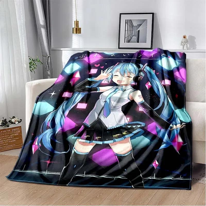 Anime Vocaloid Girl Blanket Kawaii Miku Lightweight Soft Throw Blanket Flannel Bedspread Sofa Cover Gift for Children 75x90cm
Anime Vocaloid Girl Blanket Kawaii Miku Lightweight Soft Throw Blanket Flannel Bedspread Sofa Cover Gift for Children 75x90cm