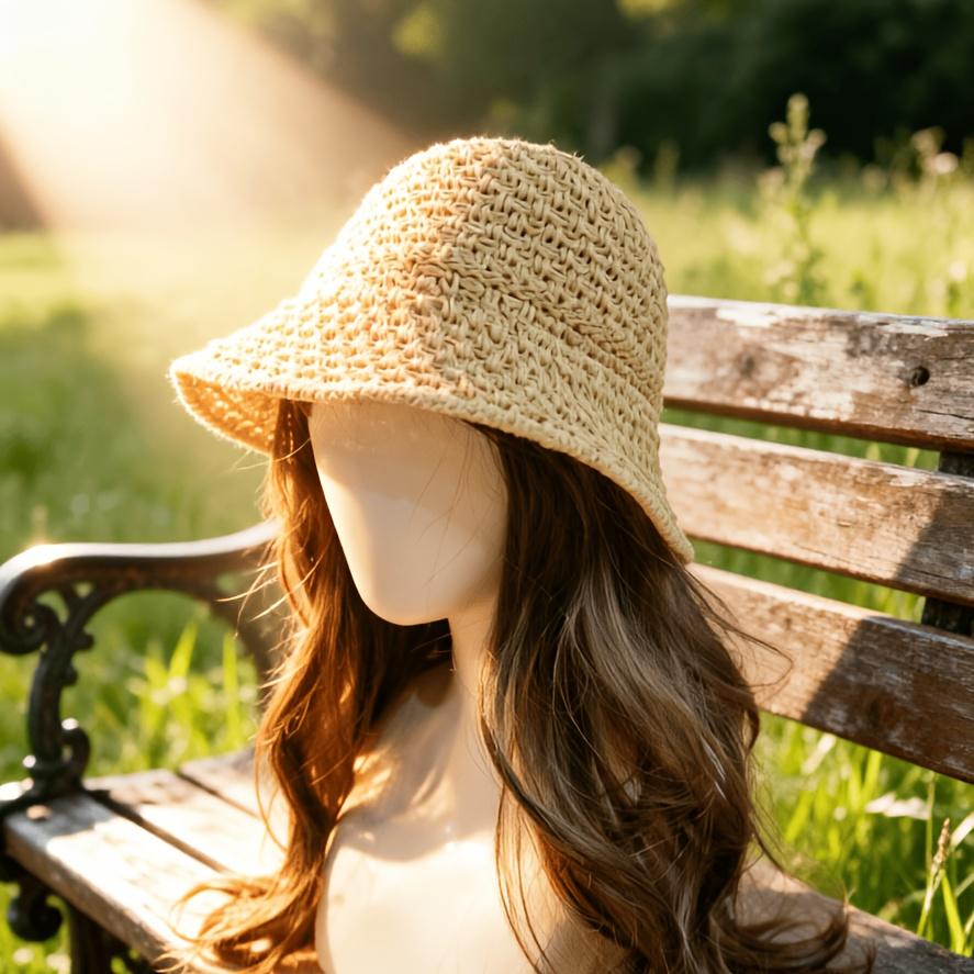 2026 New Women s Summer French-Style Hollowed-Out Bucket Hat Travel Beach Breathable Foldable Straw Sun Hat бежевий
2026 New Women s Summer French-Style Hollowed-Out Bucket Hat Travel Beach Breathable Foldable Straw Sun Hat бежевий