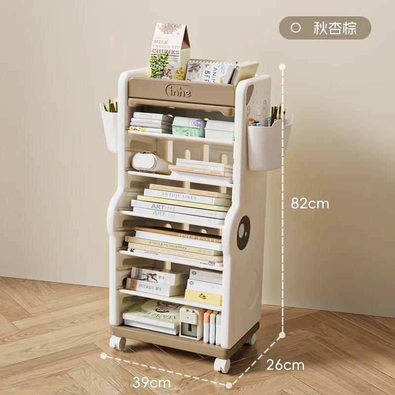 Kids Mobile Desktop Organizer Baby Bookshelf Floor-Standing Reading Storage Cabinet Easy Assembly for Home
Kids Mobile Desktop Organizer Baby Bookshelf Floor-Standing Reading Storage Cabinet Easy Assembly for Home
