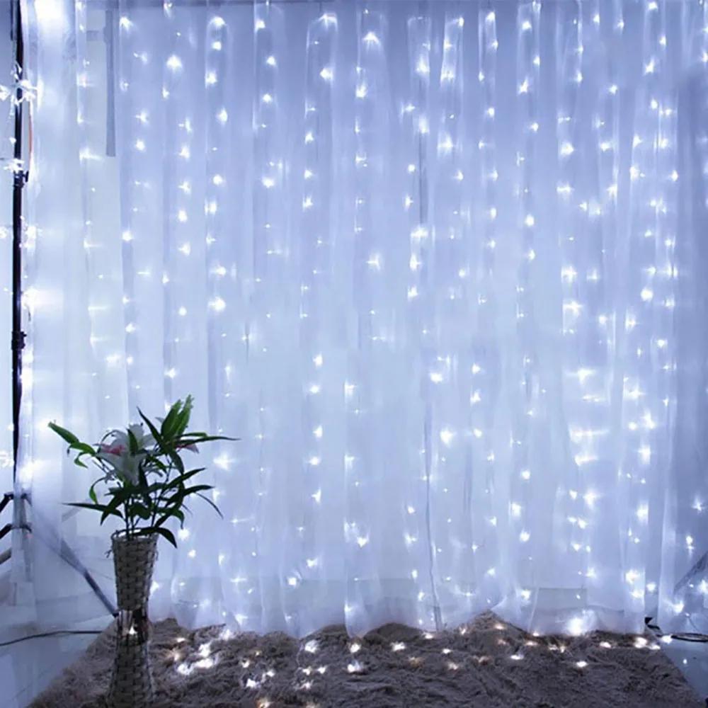 Christmas Lights Curtain Festoon Merry Christmas Decor For Home Christmas 2024 Ornaments Xmas Gifts Navidad 2025 Happy New Year 3x1M
Christmas Lights Curtain Festoon Merry Christmas Decor For Home Christmas 2024 Ornaments Xmas Gifts Navidad 2025 Happy New Year 3x1M