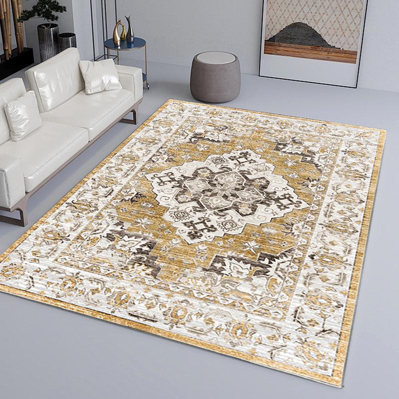 Винтажный ковер для гостиной, ковер для спальни, ковер под журнальный столик в гостиной, бытовой грязеотталкивающий и нескользящий ковер 90cmx150cm
Винтажный ковер для гостиной, ковер для спальни, ковер под журнальный столик в гостиной, бытовой грязеотталкивающий и нескользящий ковер 90cmx150cm