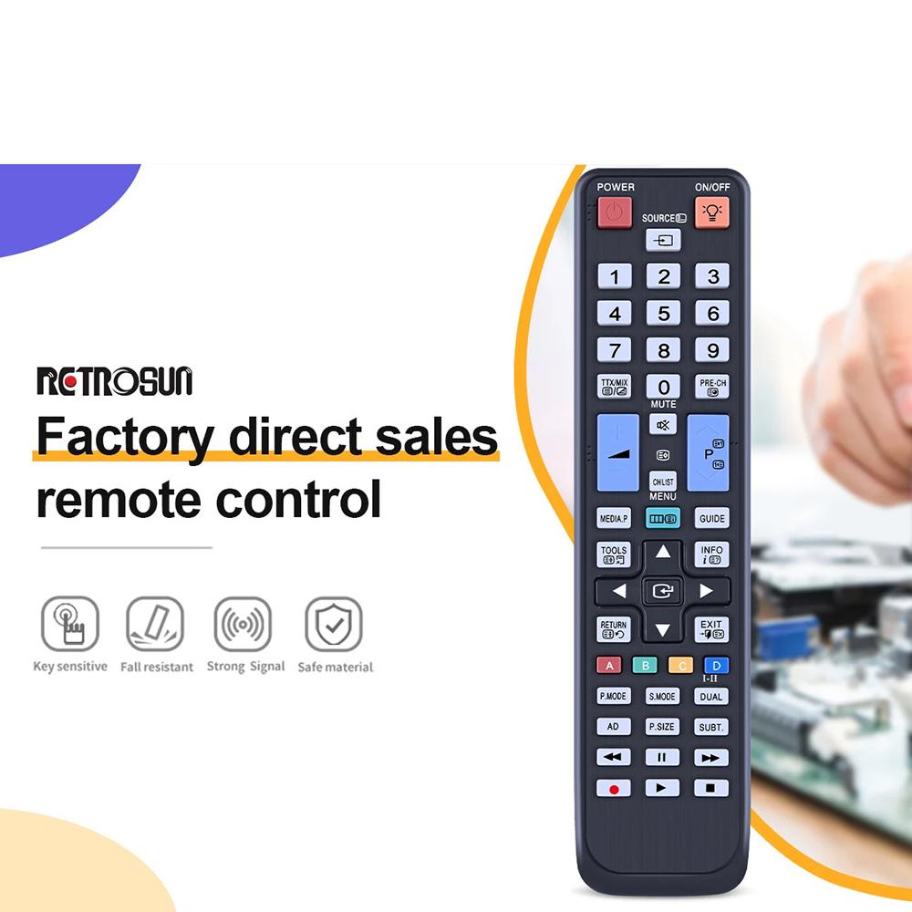 BN59-01015A For Samsung TV Remote Control Battery Operated Ergonomic Replacement Television Controller A
BN59-01015A For Samsung TV Remote Control Battery Operated Ergonomic Replacement Television Controller A