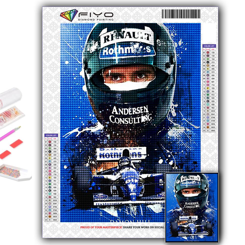 5D Diy Алмазная картина F1 Гонщик Вышивка крестом Полная Алмазная вышивка Мозаика
5D Diy Алмазная картина F1 Гонщик Вышивка крестом Полная Алмазная вышивка Мозаика